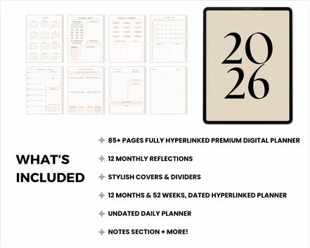 Monday Reset Planner ‘26
