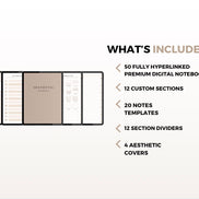 Aesthetic Digital Notebook
