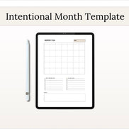 Intentional Month Template