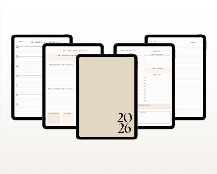 Monday Reset Planner ‘26