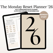 Monday Reset Planner ‘26