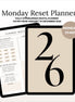 Monday Reset Planner ‘26