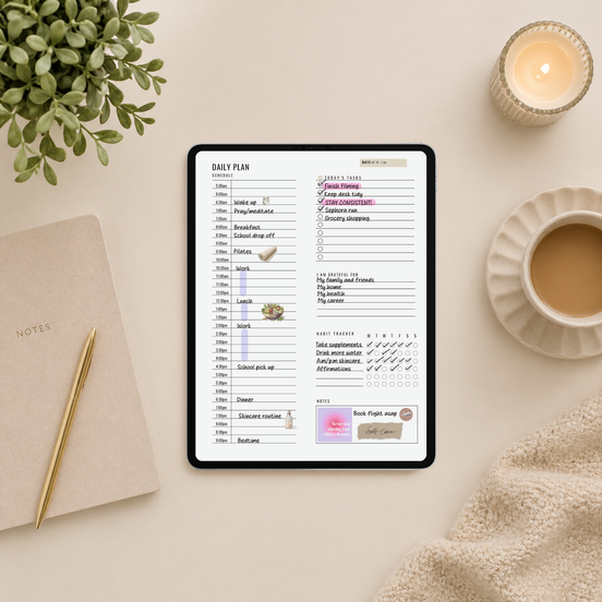 Intentional Day Template
