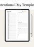 Intentional Day Template