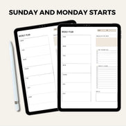 Intentional Week Template