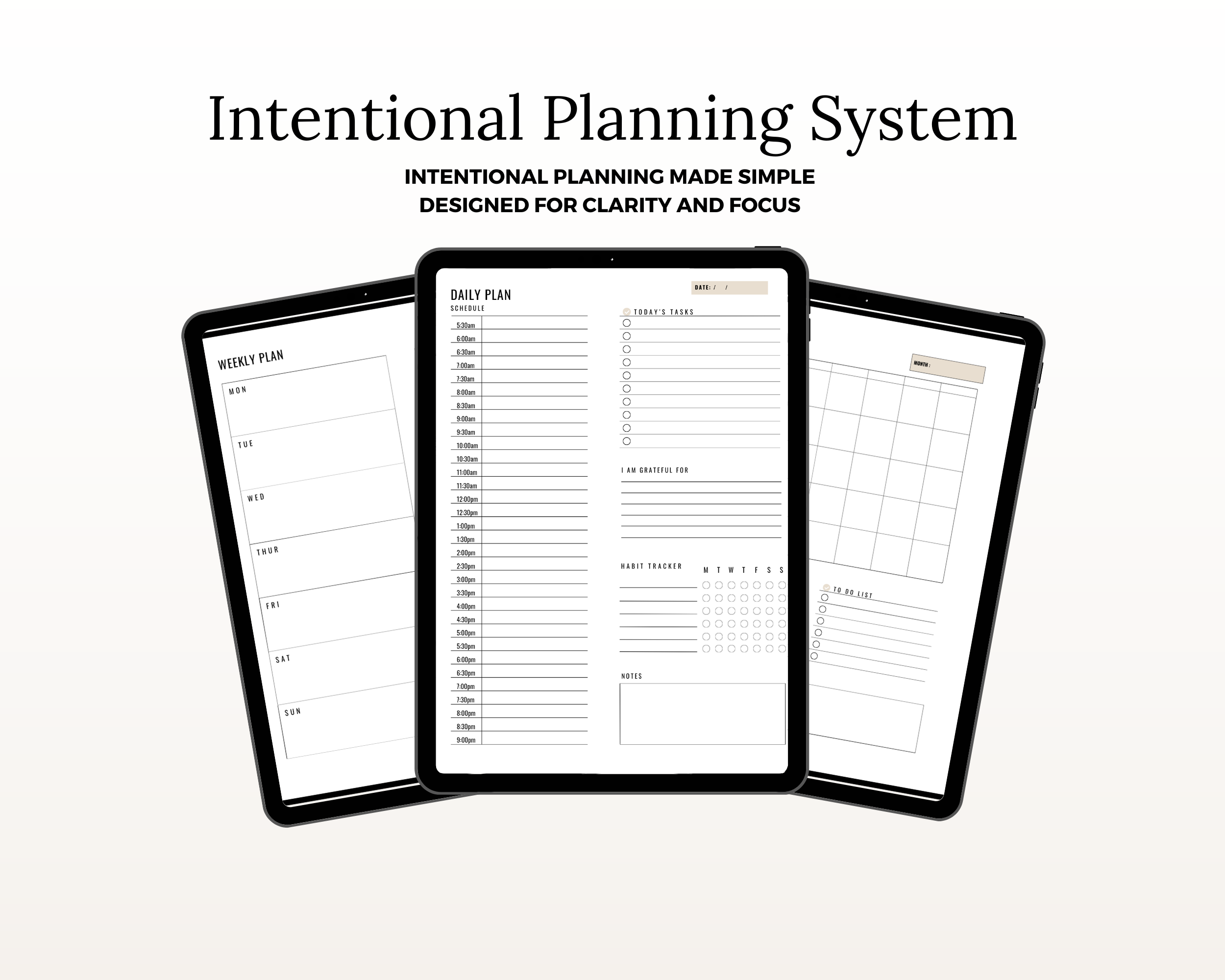 Intentional Planning System