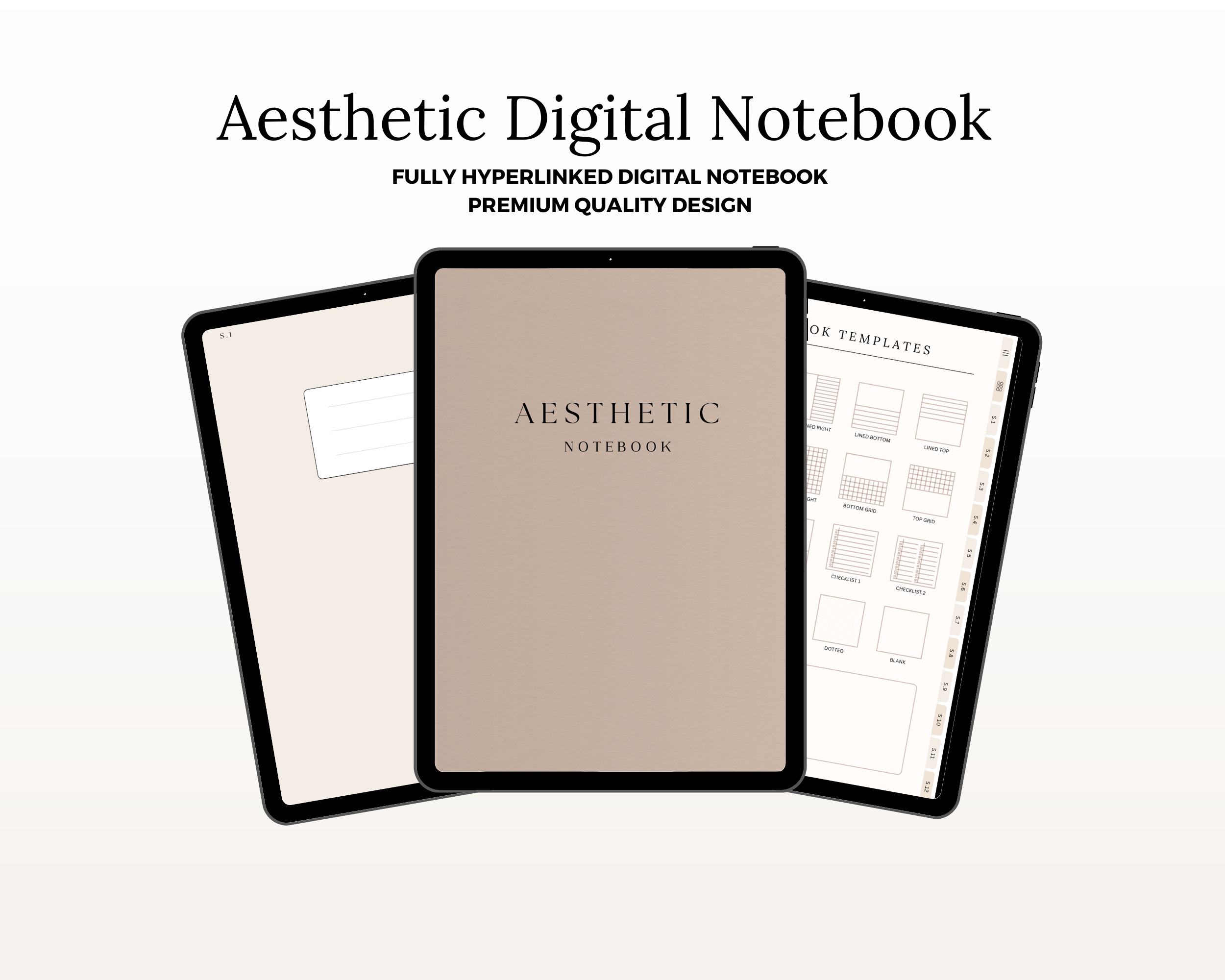Aesthetic Digital Notebook