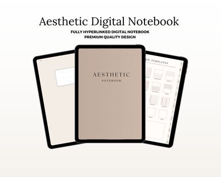 Aesthetic Digital Notebook